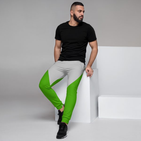 Green and Grey Men's Joggers