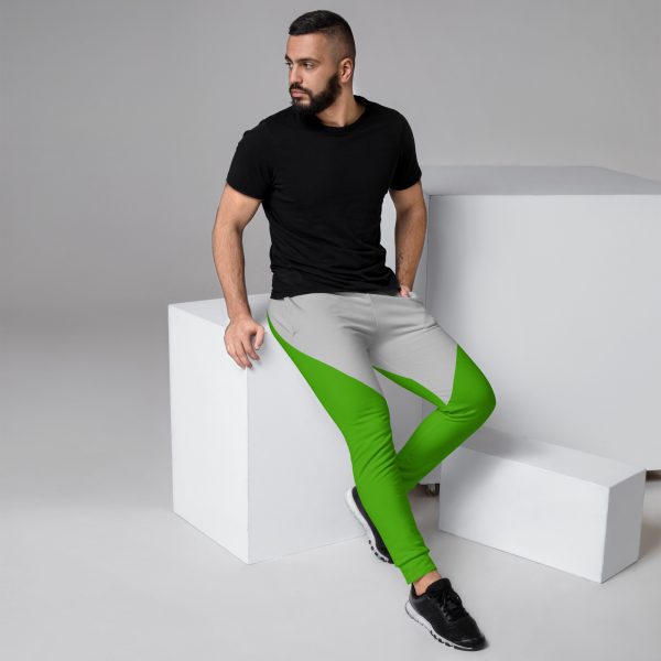 Green and Grey Men's Joggers