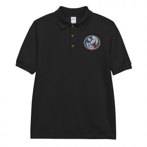 French Rugby 7's Supporter Embroidered Polo Shirt