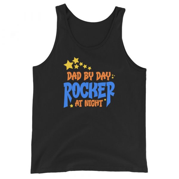 Dad By Day Unisex Tank Top for Musicians