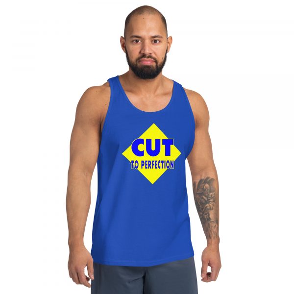 Cut To Perfection Unisex Tank Top for Gym