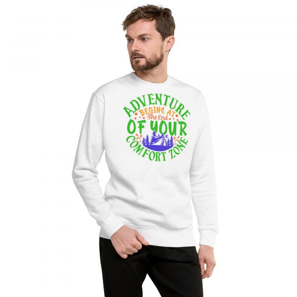 Adventure Begins Unisex Premium Sweatshirt