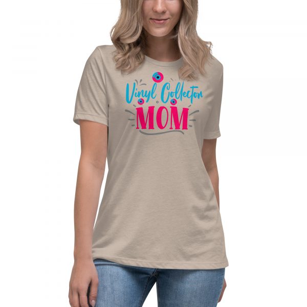 Vinyl Collection Mom Women's Relaxed T-Shirt