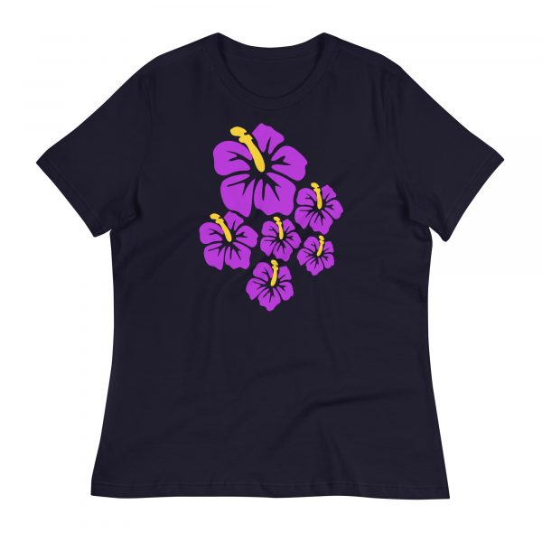 Hibiscus Flower Women's Relaxed T-Shirt