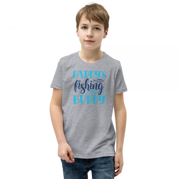 Daddy's Fishing Buddy Youth Short Sleeve T-Shirt