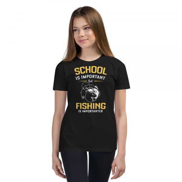School Is Important Youth Short Sleeve T-Shirt