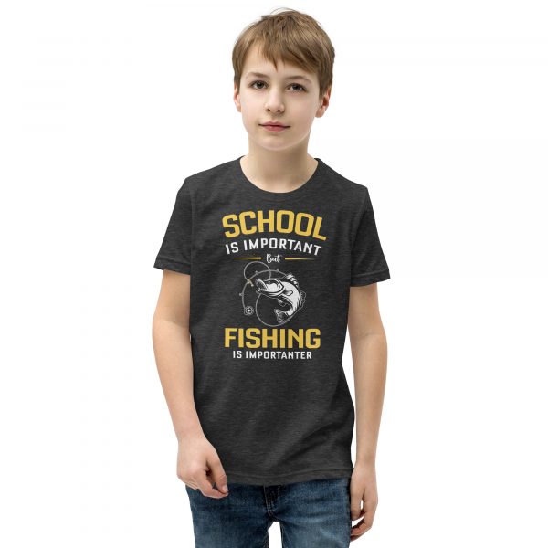 School Is Important Youth Short Sleeve T-Shirt