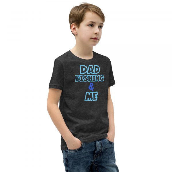 Dad, Fishing and Me Youth Short Sleeve T-Shirt