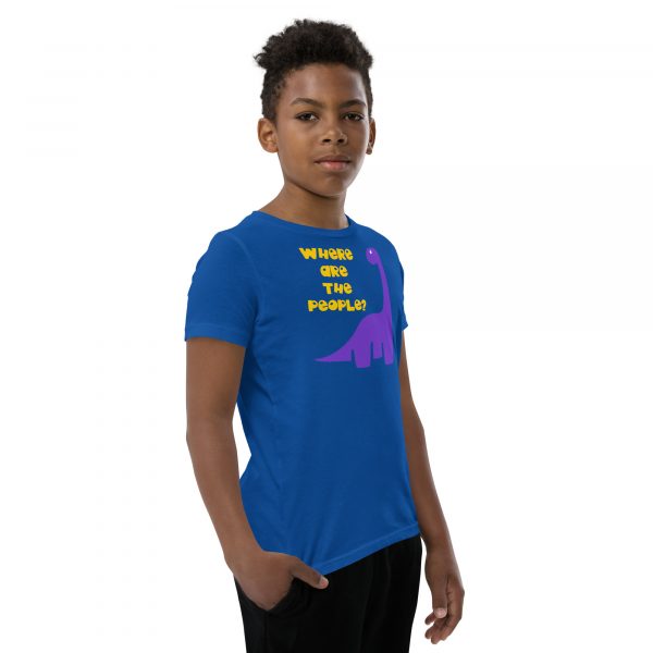 Where Are The People Youth Short Sleeve T-Shirt