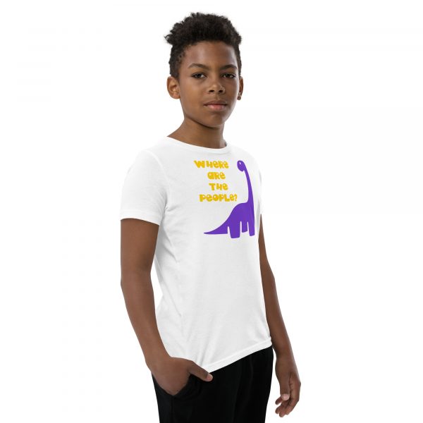 Where Are The People Youth Short Sleeve T-Shirt