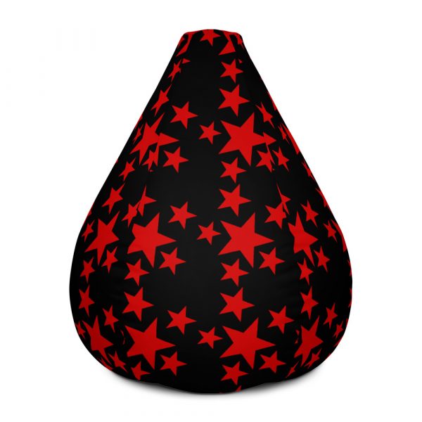 Red Star Bean Bag Cover