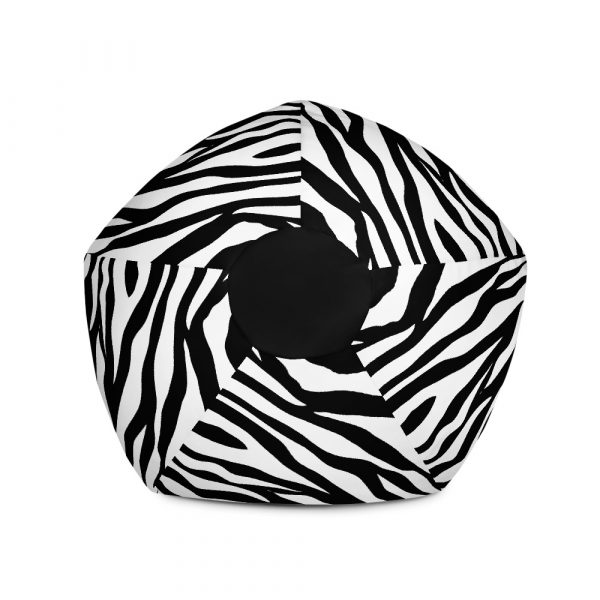 Zebra Bean Bag Chair Cover