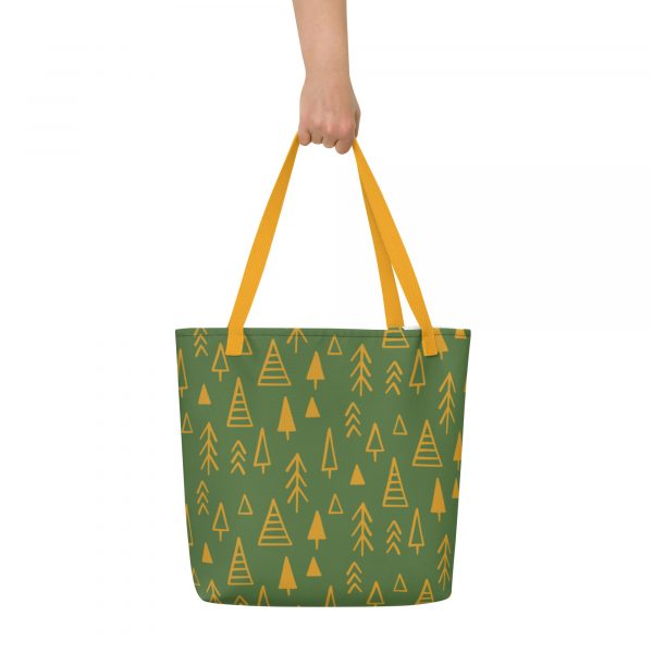 Pine tree tote bag
