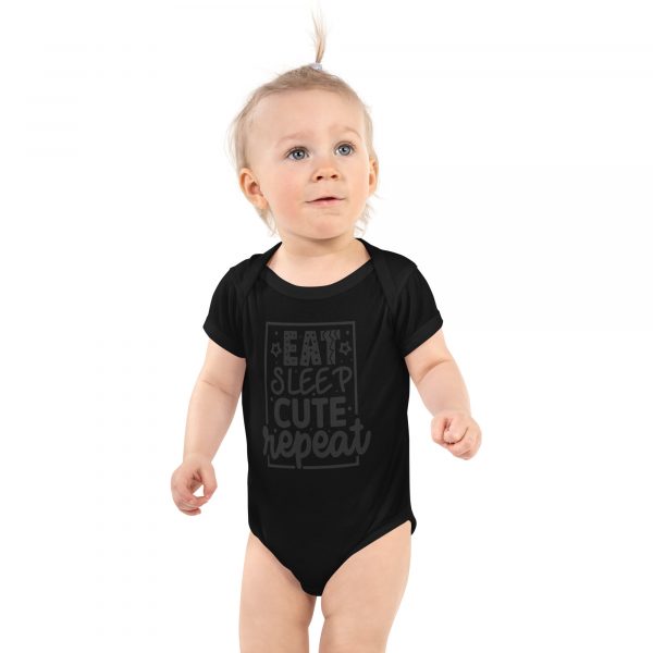 Black Infant Bodysuit