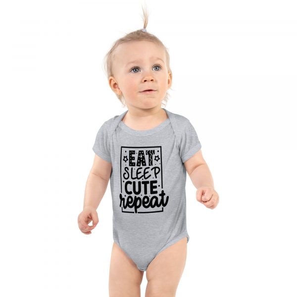Grey Infant Bodysuit
