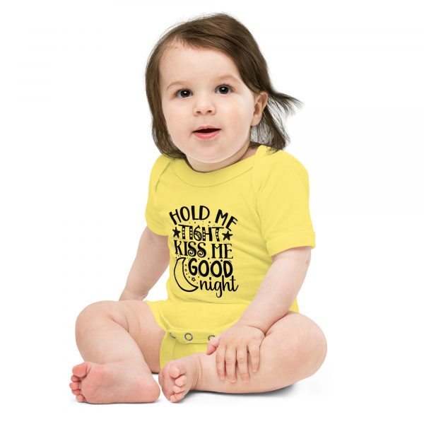 yellow One piece baby suit