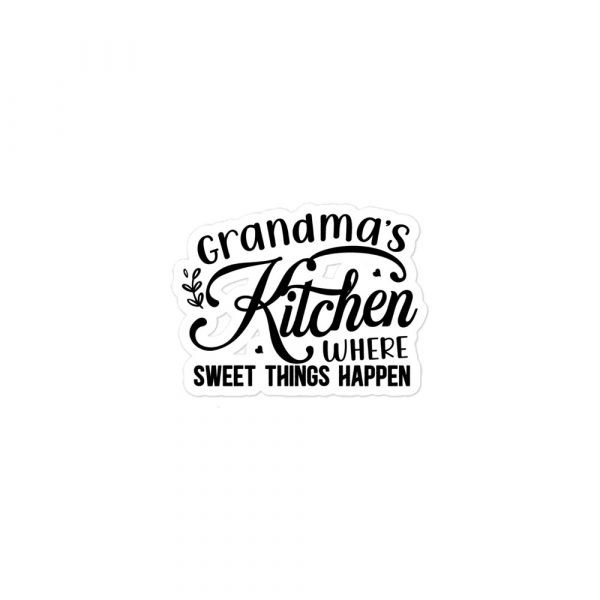 grandma's kitchen sticker