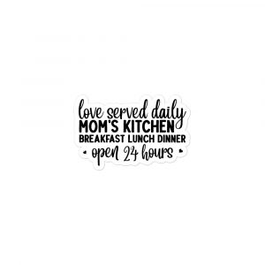 moms kitchen sticker