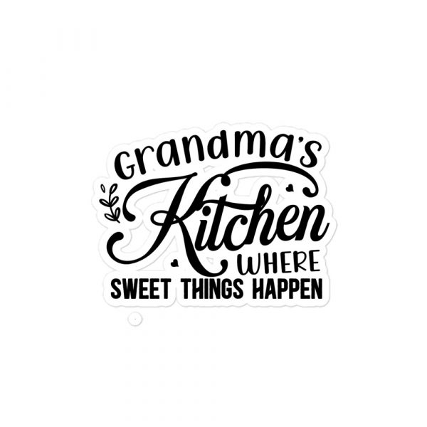 grandma's kitchen sticker