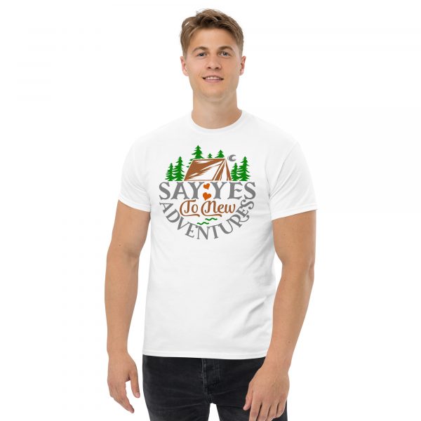 Say Yes To New Adventures Men's Classic Tee