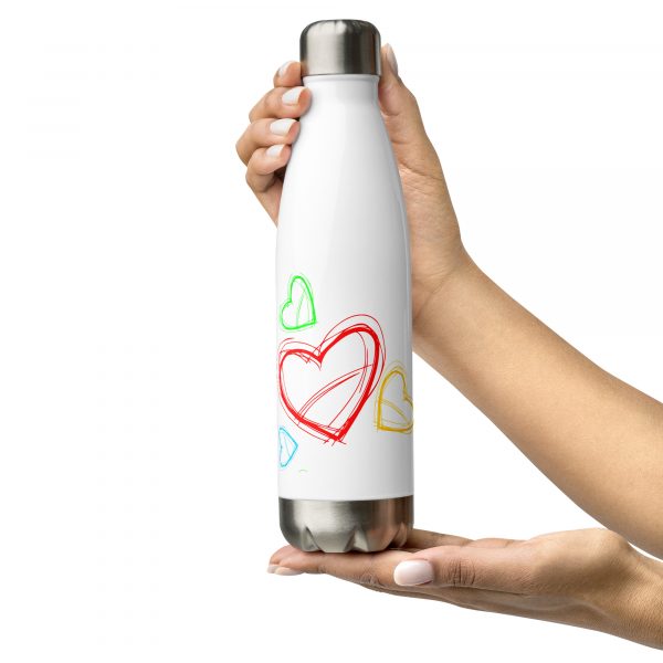 Valentine stainless steel water bottle