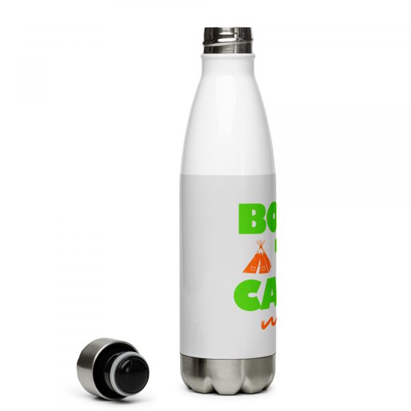 stainless steel water bottle camping